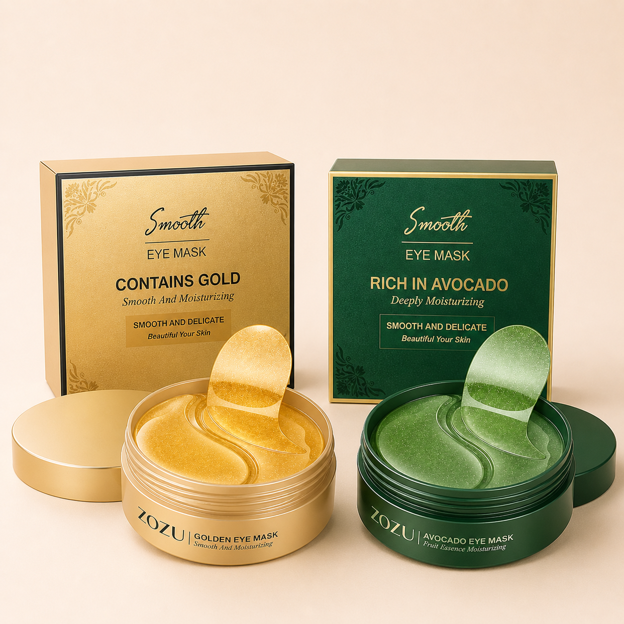 LumenVitta Gold & Avocado Under Eye Patches