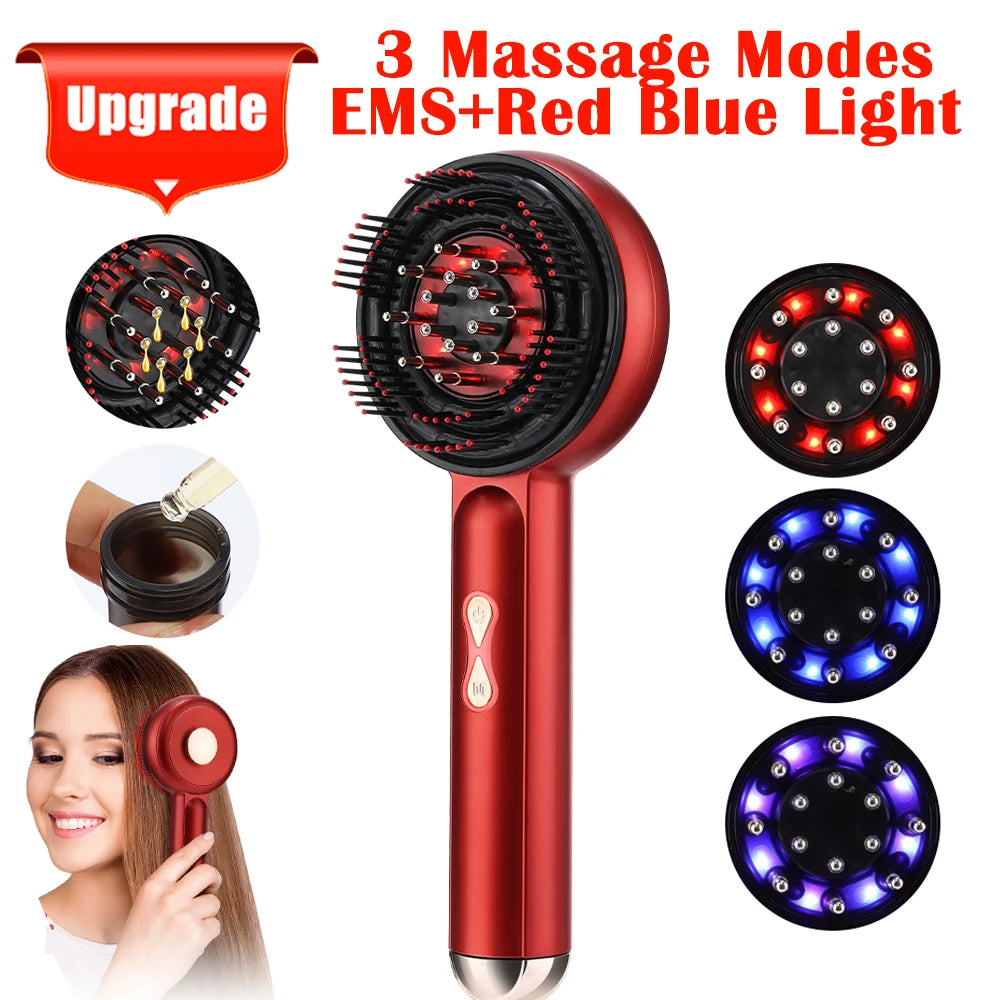 LumenVitta™ Red Light Hair Growth Brush Pro