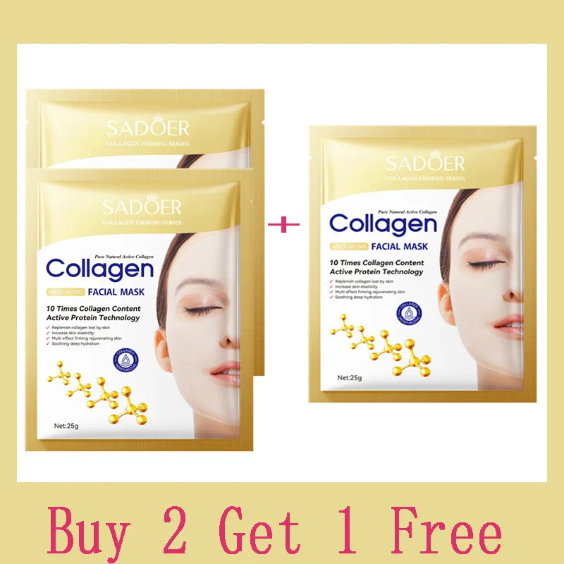 LumenVitta™ Collagen Renewal Anti-Age Face Mask
