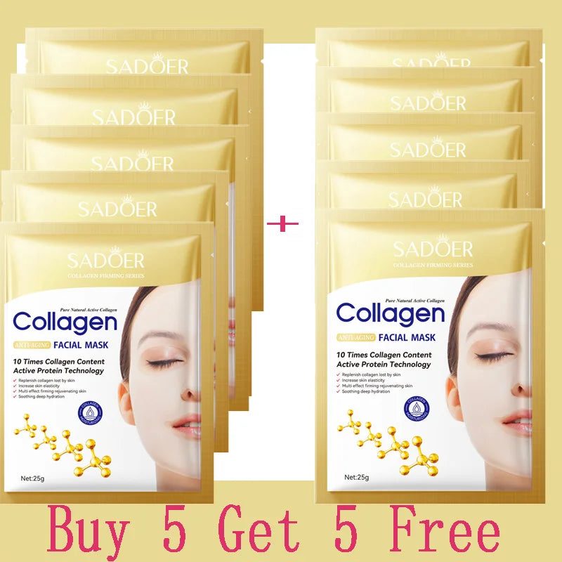 LumenVitta™ Collagen Renewal Anti-Age Face Mask