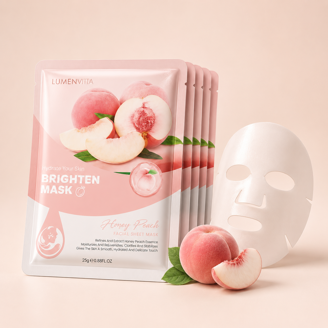 GlowFruit Hydrating Face Mask Set