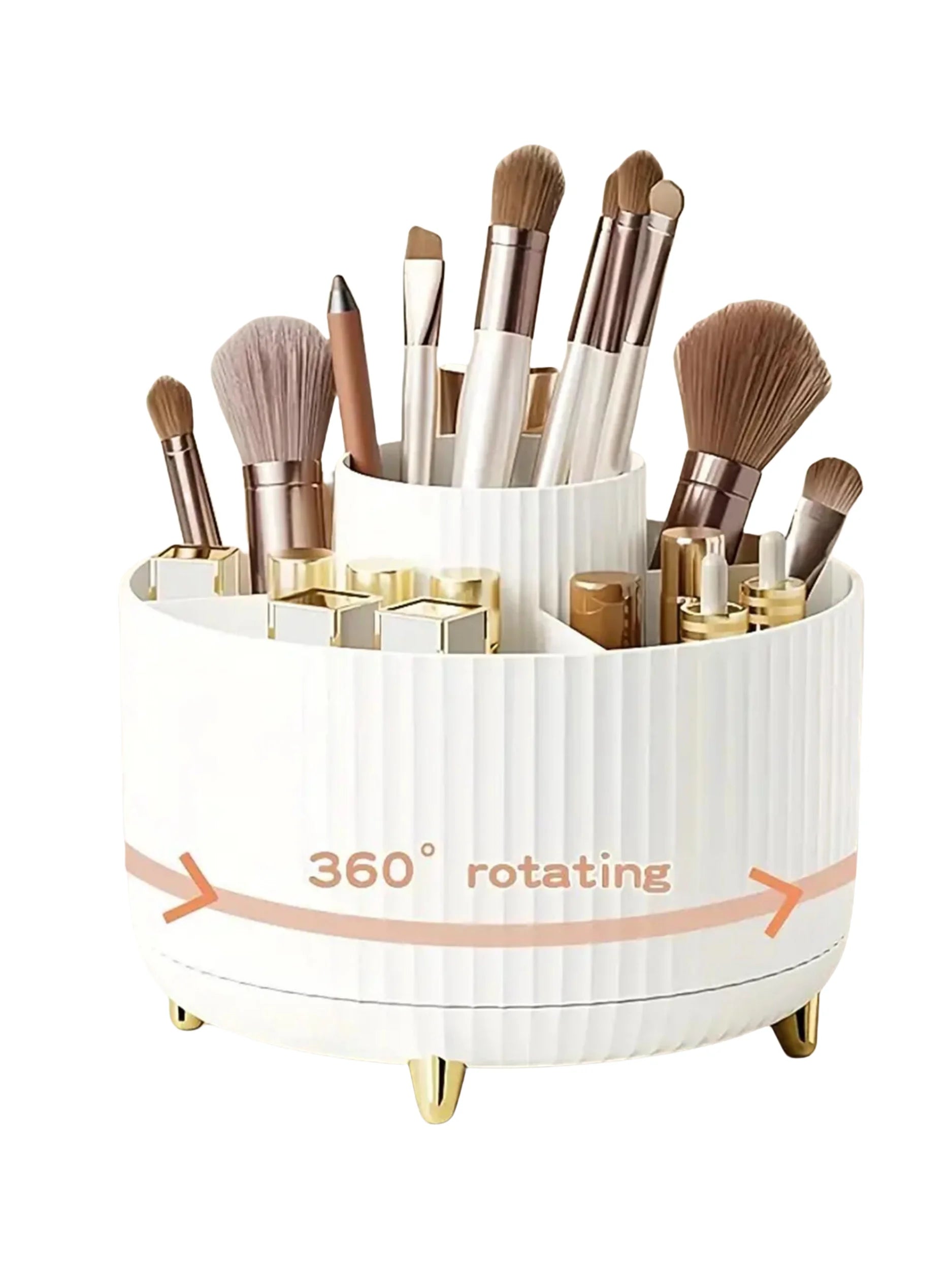 LumenVitta™ Rotating Makeup Organiser 360°