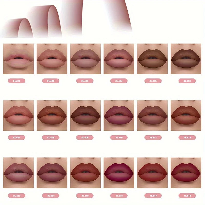 Velvet Matte Lip Liner Set – Long-Lasting 6-Piece Collection
